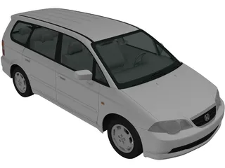 Honda Odyssey (1999) 3D Model