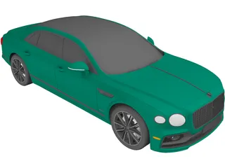 Bentley Flying Spur Hybrid (2022) 3D Model