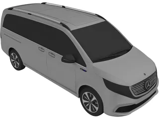 Mercedes-Benz Tourer EQV (2021) 3D Model