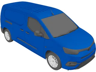 Toyota ProAce City Van (2021) 3D Model