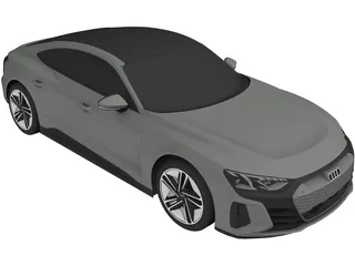 Audi e-tron GT (2022) 3D Model