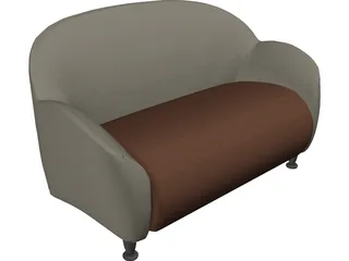 Sweet Sofa 3D Model