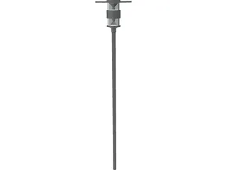 Poulsen Street Lamp 3D Model