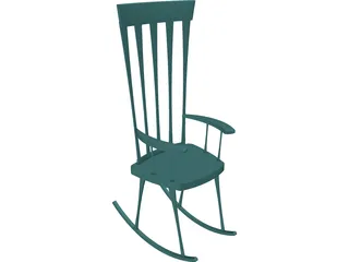 Rocking Chair 3D Model