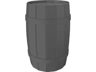 Barrel 3D Model