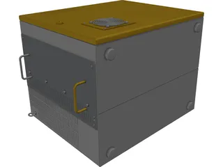 Fanuc Robotics RJ3 A-Size Control Cabinet 3D Model