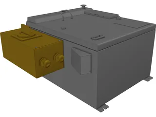 Fanuc Robotics RJ3 Op Box 3D Model