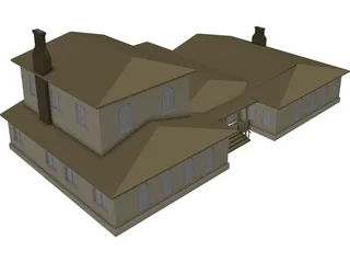 Large House 3D Model