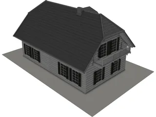 House Doetinchem Holland 3D Model