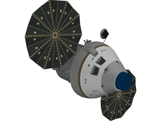 Orion Spacecraft 3D Model