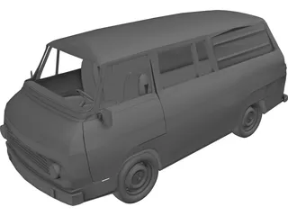 Skoda (Schade) 1203 3D Model