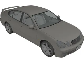 Lexus GS300 3D Model