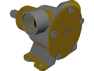 Self Primed Pump 3D Model