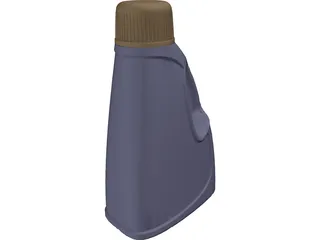 Detergent Bottle 3D Model