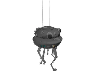 Star Wars Probe Droid 3D Model