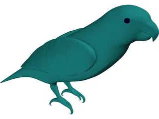 Parakeet 3D Model