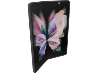 Samsung Galaxy Z Fold 3 3D Model