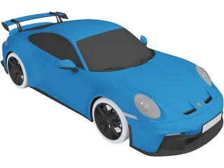 Porsche 911 GT3 (2022) 3D Model