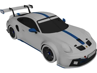 Porsche 911 GT3 Cup (2021) 3D Model