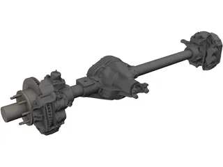 Dana 60 HP Axle 3D Model