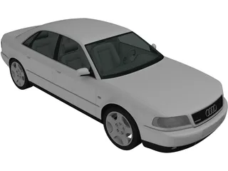 Audi A8 D2 (1999) 3D Model