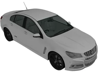 Holden Commodore SSV (2013) 3D Model