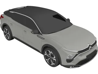 Citroen C5 X (2022) 3D Model