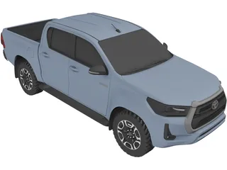 Toyota Hilux G6 2.8 (2022) 3D Model