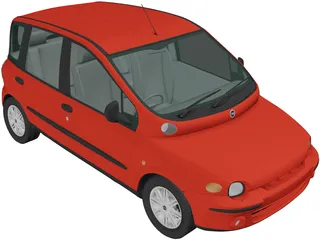 Fiat Multipla (1998) 3D Model