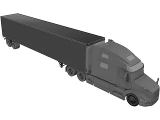 Volvo VNL 860 (2018) 3D Model