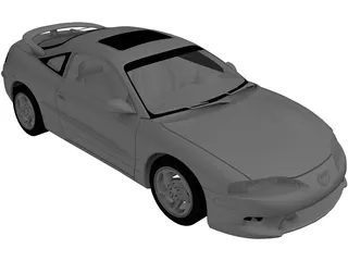 Eagle Talon (1988) 3D Model