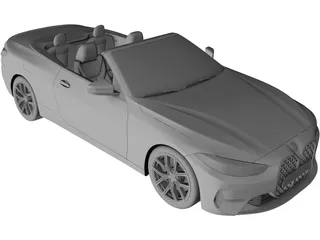 MBW 4-Series Convertible (2021) 3D Model