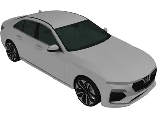 VinFast LUX A2.0 Concept (2018) 3D Model
