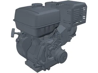 Honda GX-390 Engine 3D Model