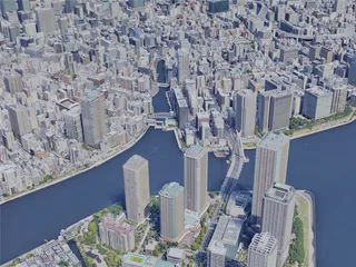 Tokyo City, Japan (2021) 3D Model