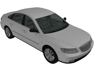 Hyundai Grandeur (2009) 3D Model