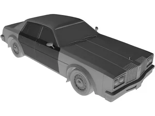 Oldsmobile Delta 88 (1981) 3D Model