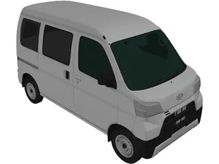 Daihatsu Hijet S320 Cargo (2017) 3D Model