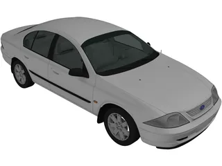 Ford Falcon (2000) 3D Model