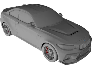 BMW M2 CS (2020) 3D Model