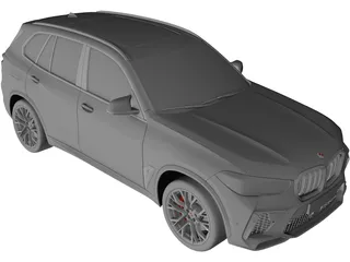 BMW X5M Competition (2020) 3D Model