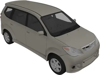 Toyota Avanza (2006) 3D Model