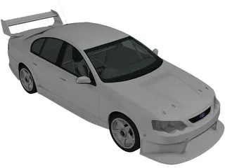Ford Falcon V8 (2009) 3D Model
