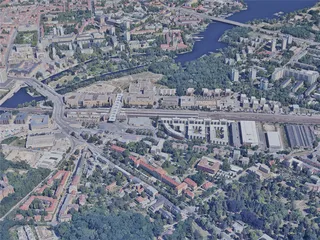 Potsdam City, Germany (2021) 3D Model