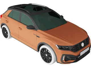 Volkswagen T-Roc R-Line 3D Model