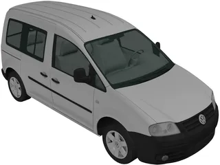 Volkswagen Caddy (2004) 3D Model