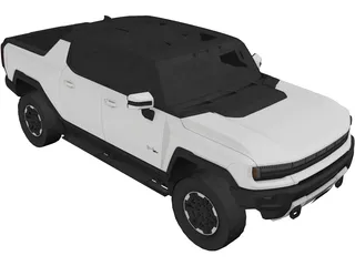 GMC Hummer EV (2022) 3D Model