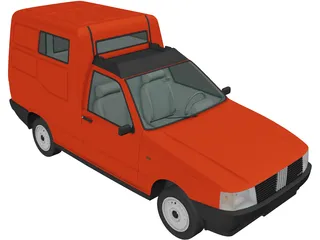 Fiat Fiorino (1988) 3D Model