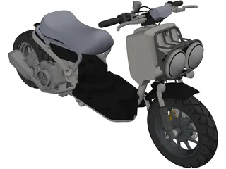 Honda Ruckus (2023) 3D Model