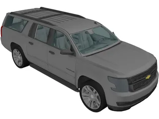 Chevrolet Suburban (2015) 3D Model